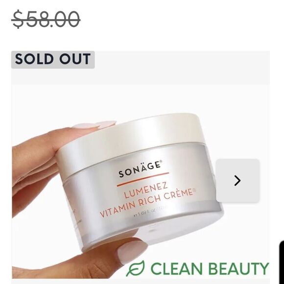SONAGE SKINCARE Lumenez Vitamin Rich Face Creme NEW 50ML MSRP $58 - Picture 9 of 16